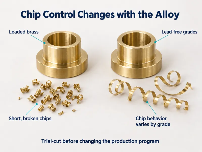 Leaded vs Lead-Free Brass-machining