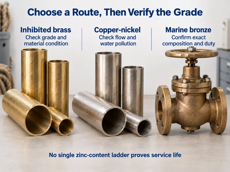 When to Step Up to Copper-Nickel or Bronze