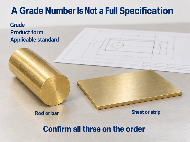 leaded-Brass-order-specification